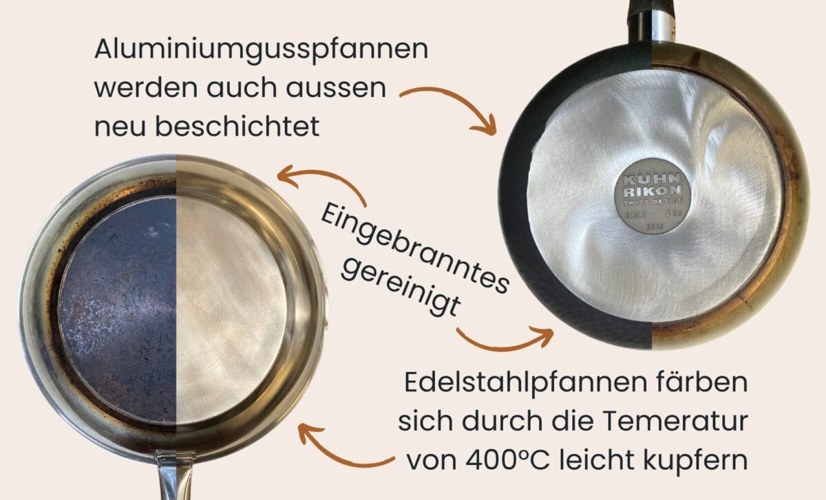 Pfannen & Bleche neu beschichten – Bild 5